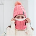 thumbnail image 5 of Gustave Women's Soft Knitted Hat, Scarf & Glove Set, Pink, 2-Piece, 5 of 8