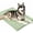 Green, variant on Pawfroste Dog Cooling Mat, Washable Pet Cooling Pad for Dogs, Foldable Summer Dog Mat for Crate, Bed, Car, Patio & Indoor Floor