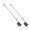 2 extended versions, variant on SDFGTstore Easy Assembly Vessel Boat Marine Flag Display System Metal Rails Mount Hardware