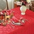 thumbnail image 3 of Larponder Fall Tablecloth Rectangle, Jacquard Spillproof & Stain Resistant Table Cloth with Pinecones Designs, Washable Table Cover for Autumn Holiday, 3 of 7