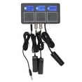 thumbnail image 4 of Water Quality Meter, 8 in 1 Automatic Data Storage Water Quality Monitor Wireless WIFI Remote Monitoring  for Aquarium US Plug 110V, 4 of 7