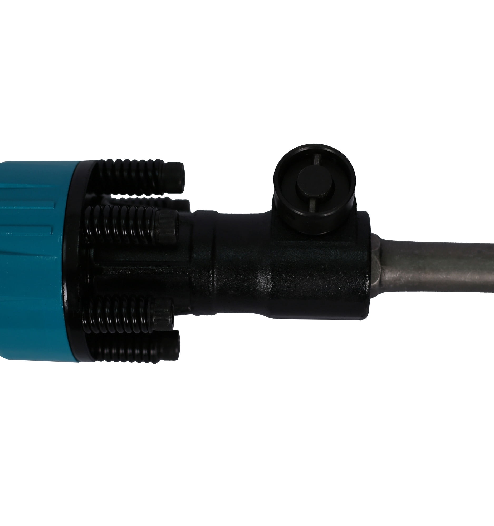 1700W 1900 BPM Electric Demolition Jack Hammer 1-1/8 Inch SDS-Hex Heavy Duty Concrete Pavement Breaker Drills Kit with Flat Chisel Bull Point Chisel for Trenching and Breaking, LJ3429