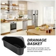 thumbnail image 6 of GETAJGHSD Compact Black Stainless Steel Kitchen Sink Basket Set with Multi-Function Drain and Storage Organizer, 6 of 6