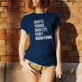 thumbnail image 6 of UGP Campus Apparel Barts Yorkie Sholtzy Fisky Boomtown - Funny Hockey T Shirt - Small - Navy, 6 of 6