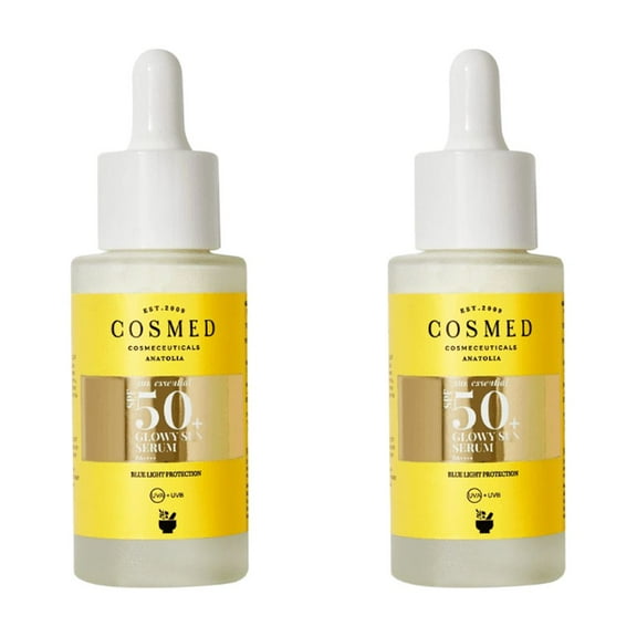 Cosmed Sunscreen Spf50 Sun Serum - Sun Serum - Under Makeup 30 ml 2 Pack