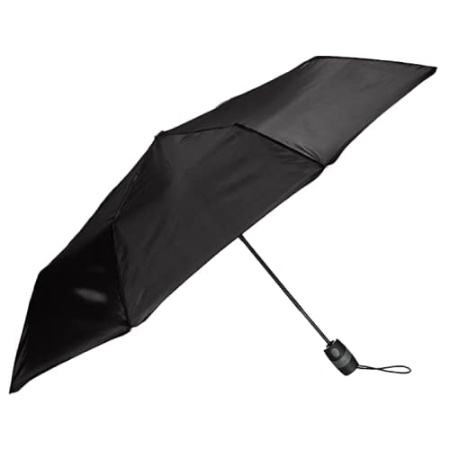 Weatherproof Automatic Open Compact Umbrella 42in Single Person Coverage Windproof