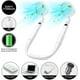 thumbnail image 3 of Neck Fan And Handheld Fan, 2 In 1 Portable Fan Mini Rechargeable Neck, 3 of 5