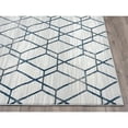 thumbnail image 6 of Abani Nova 4'W x 6'D NOV120B Blue Distressed Geometric Area Rug, 6 of 7