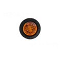 thumbnail image 1 of Luz LED redonda pequeña para camión, luz lateral de camión, luz de señal de giro, luz de advertencia para remolque RV, 12-24 V (amarilla) 3, 1 of 5
