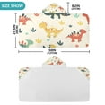 thumbnail image 3 of Cute Colorful Dinosaur Animal Kids Hooded Beach Towel Baby Bath Poncho Towels with Hood Absorbent 50"x23.5" for Pool Swimming, 3 of 7