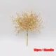 thumbnail image 3 of 10 piezas de flores artificiales decorativas para árbol de Navidad, ramas de cedro y pino, plantas de bricolaje, decoraciones para el hogar, suministros para fiestas, 3 of 5