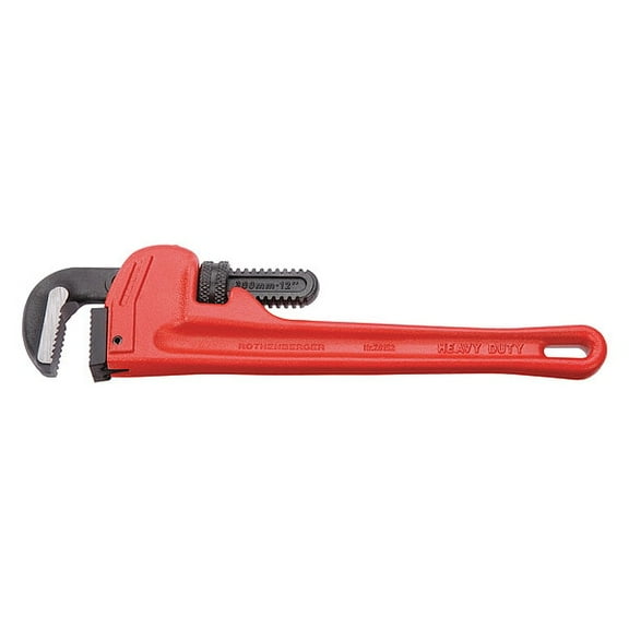 Rothenberger 12 in L 2 in Cap. Steel Pipe Wrench 70152
