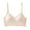 Beige, variant on CAICJ98 Lingerie for Women Low Back Bra for Women Wirefree Seamless Bra Backless Multiway Straps Convertible Halter Bra One Shoulder (Beige, L)