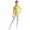 Yellow, variant on TiaoBug Kids Girls Shiny Rhinestone Gymnastics Leotard Tassel Bodysuit Figure Skating Dance Dress Blue 6