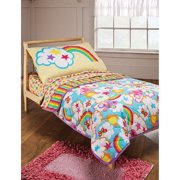 Crayola - Rainbow Delight 4-Piece Toddler Bedding Set