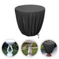 thumbnail image 2 of Transemion Haitee Fountain Cover Solution For Winter Waterproof 210D Bird Bath L: D36xH42 inch, 2 of 6