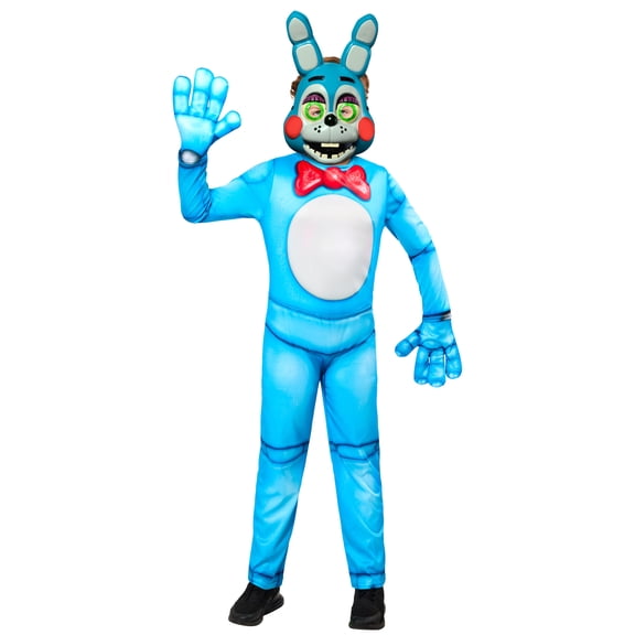 Five Night's at Freddy's Toy Bonnie Costume for Kids by Rubies, Boys Large