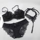 thumbnail image 4 of Conjunto de lencería para mujer Sujetador y bragas de encaje sexy Conjunto de lencería fina de verano Fridja nalpqowj39627, 4 of 4