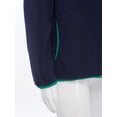 thumbnail image 7 of Haitryli Kids Boys Warm Fleece Sweatshirt Jacket Holidays Play Wear Family Gatherings Pullover Top With Pockets Navy Blue 150, 7 of 7