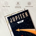 thumbnail image 6 of Elephant Stock Jupiter Expedition Wall Art - Vertical Canvas Wall Art - Living Room Wall Decor - Astronomy & Space Canvas - Beige And Black Decor - 26" x 39", 6 of 8