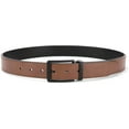 thumbnail image 4 of Men's Dress Belt Black Leather Belts for Jeans, 4 of 5
