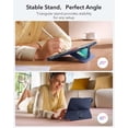 thumbnail image 2 of ESR Flex Keyboard Case Compatible with iPad 11th Gen (A16) & 10th Gen (10.9"), Ultra-Light Magnetic Detachable Keyboard, Writing/Viewing Modes & Larger Trackpad, Blue, 2 of 9