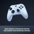 thumbnail image 3 of Xbox Series S Console 1TB Numérique Restaurée, Jeu Sans Disque, Résolution 1440p, HDR, Wi-Fi 5, SSD Ultra-Rapide (Robot Blanc) - Boîte Ouverte, 3 of 7