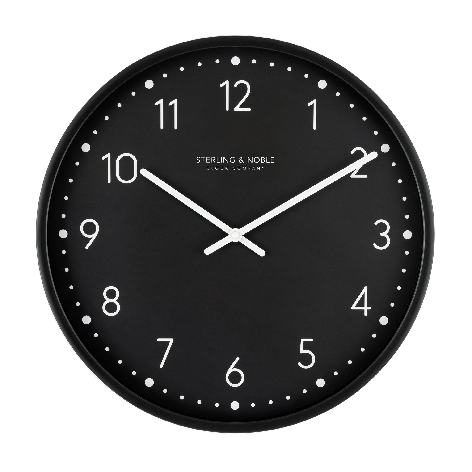 Mainstays 15 . 5 " Black Round Indoor Analog Wall Clock Mainstays 15 . 5 " Black Round Indoor Analog Wall Clock cdc 4 af 1 c e 1 af 47 e 5 b 70 c 906 bc