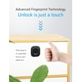 thumbnail image 5 of Fingerprint Cabinet Lock, Smart Biometric, Fit for Keyless Hidden File Drawer Wardrobe, Child Safety Electric Fingerprint Lock, DIY Wooden Furniture Privacy for Home Office, 5 of 9
