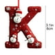 thumbnail image 3 of Decoraciones Del Árbol de Navidad Decoración Del Árbol de Navidad de 26 Letras Colgante Ornamentos Del Árbol de Navidad Ornamentos de Navidad Personalizados Decoración de Navidad Decoración Colgante D, 3 of 6