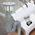 thumbnail image 3 of Desagüe para lavabo de baño NikouMX desagüe de Acero inoxidable para baño doméstico, 3 of 8