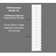 thumbnail image 3 of LV Replacement for SquareD Schneider Electrical Circuit Breaker Fuse Panel Directory Labels Stickers LSDL (32 Circuits 2 Pcs), 3 of 5