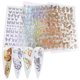 thumbnail image 1 of Adhesivos de uñas con diseño de mariposas multicolor, kit de arte en uñas láser, mezcla de estilos para decoración profesional o casera, ideal para mujeres y niños., 1 of 6