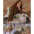 thumbnail image 4 of Personalised Blanket Custom with Picture Text Throw Blanket, Customized Photo Gift Birthday, Holiday, for Dad, Mom, Kids, Pet, Friends or Couples (1 Photo), 4 of 5