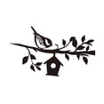 thumbnail image 4 of de jardín con silueta negra de animales, decoración de jardín, letrero de pared creativo 2D de pájaro en para entrada de patio de granja,, 4 of 8