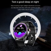Rainbuvvy R6 Smart Watch 1.32 Inch Built-in Bluetooth Headphones 100 Sports Modes Sports Watch