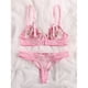 thumbnail image 3 of Ropa interior de encaje traje de tanga de malla ropa interior sexy para mujer 21116 Tela de encaje, 3 of 5