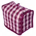 thumbnail image 1 of 12 x 6 in. Toaster Cover, Burgundy Check, 1 of 1