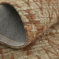 thumbnail image 3 of Feizy Lilliana Transitional Geometric, Orange/Ivory/Tan, 2' x 3' Accent Rug Handmade Reversible Global Diamond Design Carpet for Living Dining Bed Room, 3 of 9