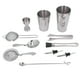 thumbnail image 5 of JUEGO DE COCTELERA DE 11 PIZAS, JUEGO DE MEZCLADOR DE BIDAS DE ACERO INOXIDABLE, KIT DE MEZCLA DE COCCTELES DE BARRA PARA EL HOGAR CON EMPERTOSOS VISUALES, DiverTidos Y Fáciles, 5 of 7