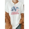 thumbnail image 5 of Retro Made In American 1776 Eagle Graphic Tee T-Shirt, 5 of 8