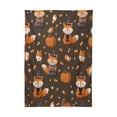 thumbnail image 2 of 60x120 Inch Tablecloth Polyester Square Tablecloth for Home Kitchen Dinner Decor Cute Foxes in Cute Costumes, 2 of 9
