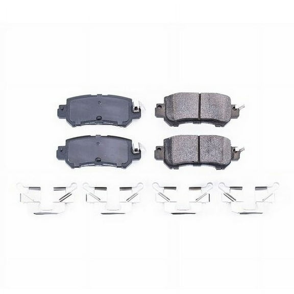 PowerStop 17-1624 Disc Brake Pad Set Mazda Disc Brake Pad Set - Rear