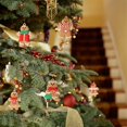 thumbnail image 4 of 12pcs Gingerbread Man Ornaments Decorations For Christmas Tree Assorted Plastic Gingerbread Figurines Ornaments For Christmas Tree Hanging Decorations 3inches Tall, 4 of 4