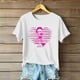 thumbnail image 4 of HongQid Cancer Shirt for Women Breast Cancer T-Shirt Shirts Pink Shirt Ribbon Short Sleeve Tee Tops, 4 of 7