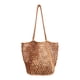 thumbnail image 1 of Bolso de playa informal, bolso de hombro grande de crochet a la moda para viajes, vacaciones, esposa Caqui, 1 of 9