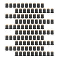 thumbnail image 4 of Well Nut Assortment, Black Practical Rubber Nut Waterproof  For ATV Windscreens For Motorcycle, 4 of 8