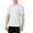 White, variant on Nnhblu Men Cotton Short Sleeve Turndown collar Button Blouses Black M