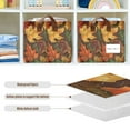 thumbnail image 4 of Yayeee Foldable Storage Basket for Shelves with Handles Waterproof Cloth Bins, Colorful Autumn Leaves, 4 of 7