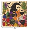 thumbnail image 4 of DIY Handmade Button Art Set, 30cm Halloween Themed Decorative Painting, Creative Craft Kit for Home Holiday Party Display(A), 4 of 9
